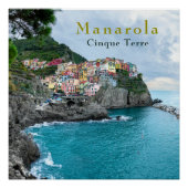 シーコーストシンクテールマナロラリオマッジョーレイタリア ポスター (正面)