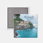 シーコーストシンクテールマナロラリオマッジョーレイタリア マグネット (正面/裏面)