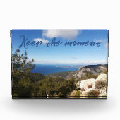 シーコーストマウンテンフォレストランドスケープブルースカイトルコ フォトブロック (正面)