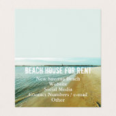 シーコーストレンタル物立折り 名刺 (外部フラット)