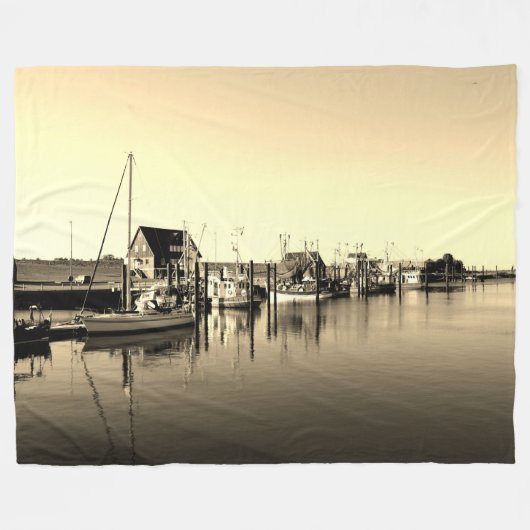 シーコースト フリースブランケット (正面(横))