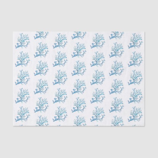 シーコーラルウォーターのカラーパターンビーチ 薄葉紙 (正面)