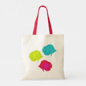 シーコーラルフィッシュホームタウンプライドカスタムトートバッグ トートバッグ (裏面)