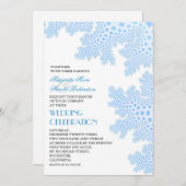 シーコーラルモダンビーチ結婚式招待状 招待状 (正面/裏面)