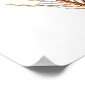 シーコーラルNo. 10ビーチデコールアートプリント ポスター (角)