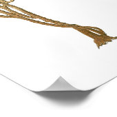 シーコーラルNo.3アンティーク自然史プリント ポスター (角)