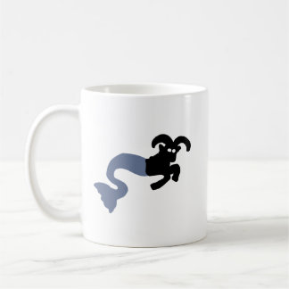 シーゴートやぎ座ミニマリストマグ コーヒーマグカップ