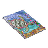 シーサイケデリックタートルシーホースアート ノートブック (右側)