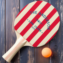 シーサイドさくらんぼピッキングピンクストライピング&ファミリー名