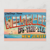 シーサイドのワイルドウッドよりご挨拶 ポストカード (正面)