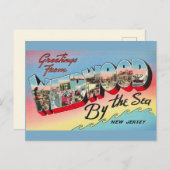 シーサイドのワイルドウッド ポストカード (正面/裏面)
