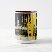 「シーサイドの静謐さ、ビーチ付きツートーンマグインスパイア ツートーンマグカップ (中央)