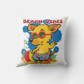 シーサイドアドベンチャー：キッズサマービーチ クッション (裏面)