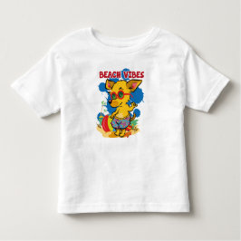 シーサイドアドベンチャー：キッズサマービーチ トドラーTシャツ