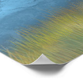 シーサイドインレットキャンバス印刷 ポスター (角)