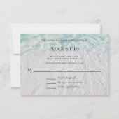 シーサイドエレガントストリングライトビーチサイト 出欠カード (裏面)