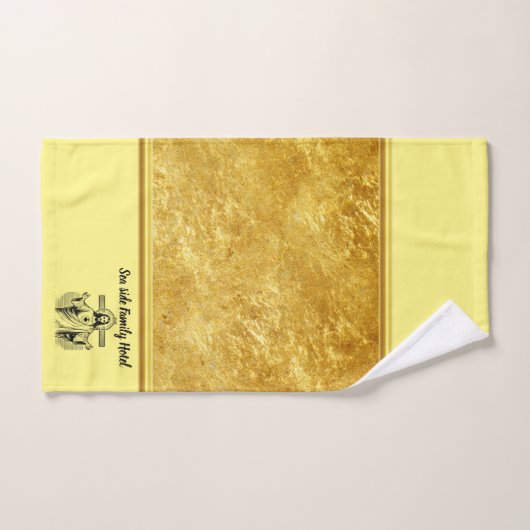 シーサイドエレガントファミリーホテルの必需品 バスタオルセット (ハンドタオル)