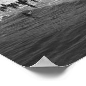 シーサイドオレゴン海水浴ビーチ場 ポスター (角)