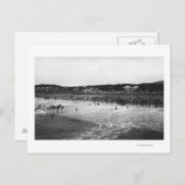 シーサイドオレゴン海水浴ビーチ場 ポストカード (正面/裏面)