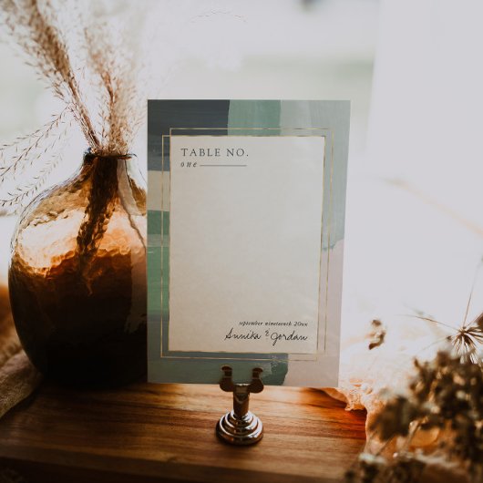 シーサイドオーシャングラス | テーブルナンバーカード テーブルナンバー