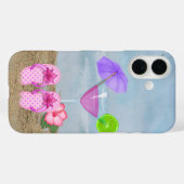 シーサイドカクテルとビーチサンダル Case-Mate iPhoneケース (裏面 (横))