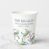 シーサイドカニ祭カスタムり 紙コップ (正面)