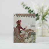 シーサイドカフェ |ジーン・ベラウド ポストカード (スタンド正面)