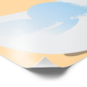 シーサイドカモメの旅行ポスターを訪れる フォトプリント            (角)