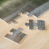 シーサイドカラフルマリーナビレッジボートサンヴァレリー ジグソーパズル (側面)