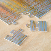 シーサイドカラフル建物ズボーツマルセイユフランス ジグソーパズル (側面)