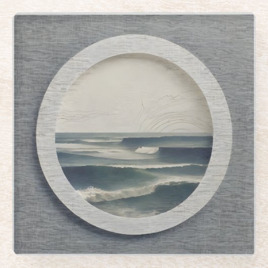 シーサイドガラスコースター ガラスコースター (正面)