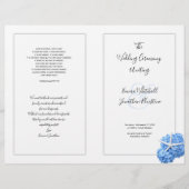 シーサイドガーデンカソリッ結婚クスのセレモニープログラム (正面)