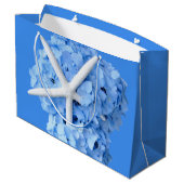 シーサイドガーデンヒトデ結婚ィッシュおめでとう ラージペーパーバッグ (裏面アングル)