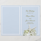 シーサイドガーデンヒトデ結婚式 プログラムカバー (正面)