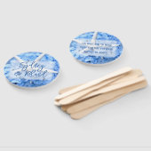 シーサイドガーデンブルーズ結婚ことわざファン ハンドファン (組立なし)