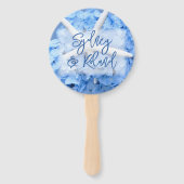 シーサイドガーデンブルーズ結婚ことわざファン ハンドファン (正面)