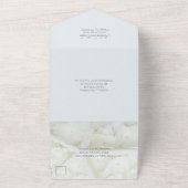 シーサイドガーデンモノグラ結婚ム伝統的ズ オールインワン招待状 (外側)