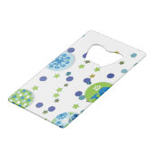 シーサイドクリッターデザイン クレジットカード栓抜き (裏面アングル)