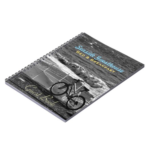 シーサイドゲストハウスベッドアンドブレックファースト ノートブック (左側)