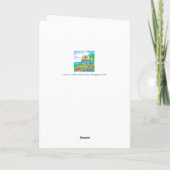 シーサイドコテージハッピーバースデーフレンド カード (裏面)