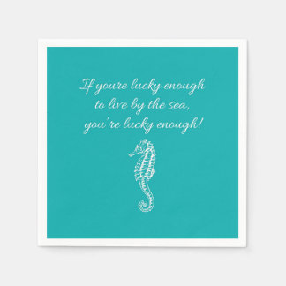 シーサイドコースタルカクテルビーチナプキン スタンダードカクテルナプキン