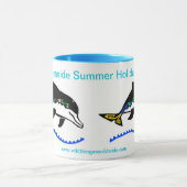 シーサイドサマーホリデードルフィンズ マグカップ (中央)