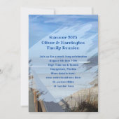 シーサイドサンドダンスファミリー懇親会招待状 招待状 (正面)