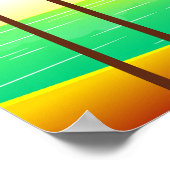 シーサイドサンライズヴィンテージ ポスター (角)