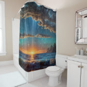 シーサイドサンライズ シャワーカーテン (インサイチュ)