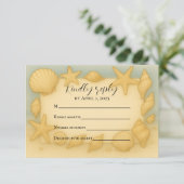 シーサイドシェルRSVPカード 出欠カード (スタンド正面)