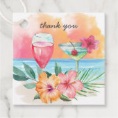 シーサイドシピン |トロピカルビーチありがとう フェイバータグ (正面)