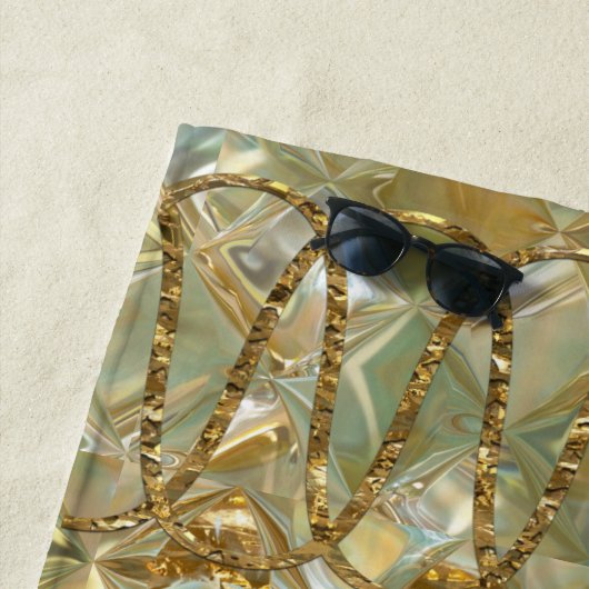 シーサイドシャンティリーシック ビーチタオル (インサイチュ)