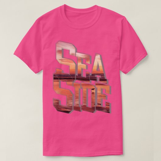 シーサイドシーサイド Tシャツ (デザイン正面)