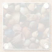 シーサイドシーシェルズガラスコースター ガラスコースター (裏面)